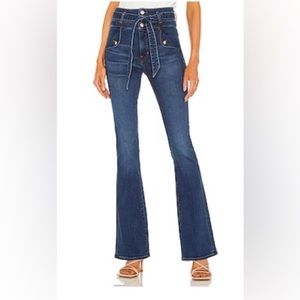 Veronica Beard Giselle High Rise Skinny Flare Jeans